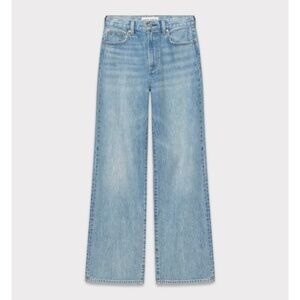 Denim Forum The Farrah Hi-rise Wide Jean
